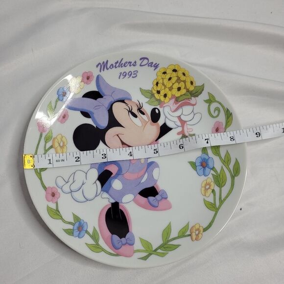 VINTAGE 90s Disney‎ Mother's Day 1993 bouquet Grolier limited collectible plate - Picture 8 of 9